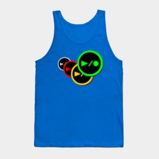 RC Loop Buttons Tank Top